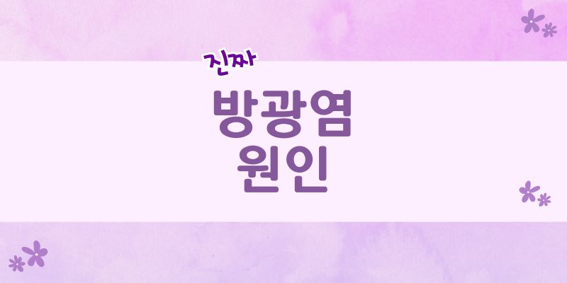 방광염 원인